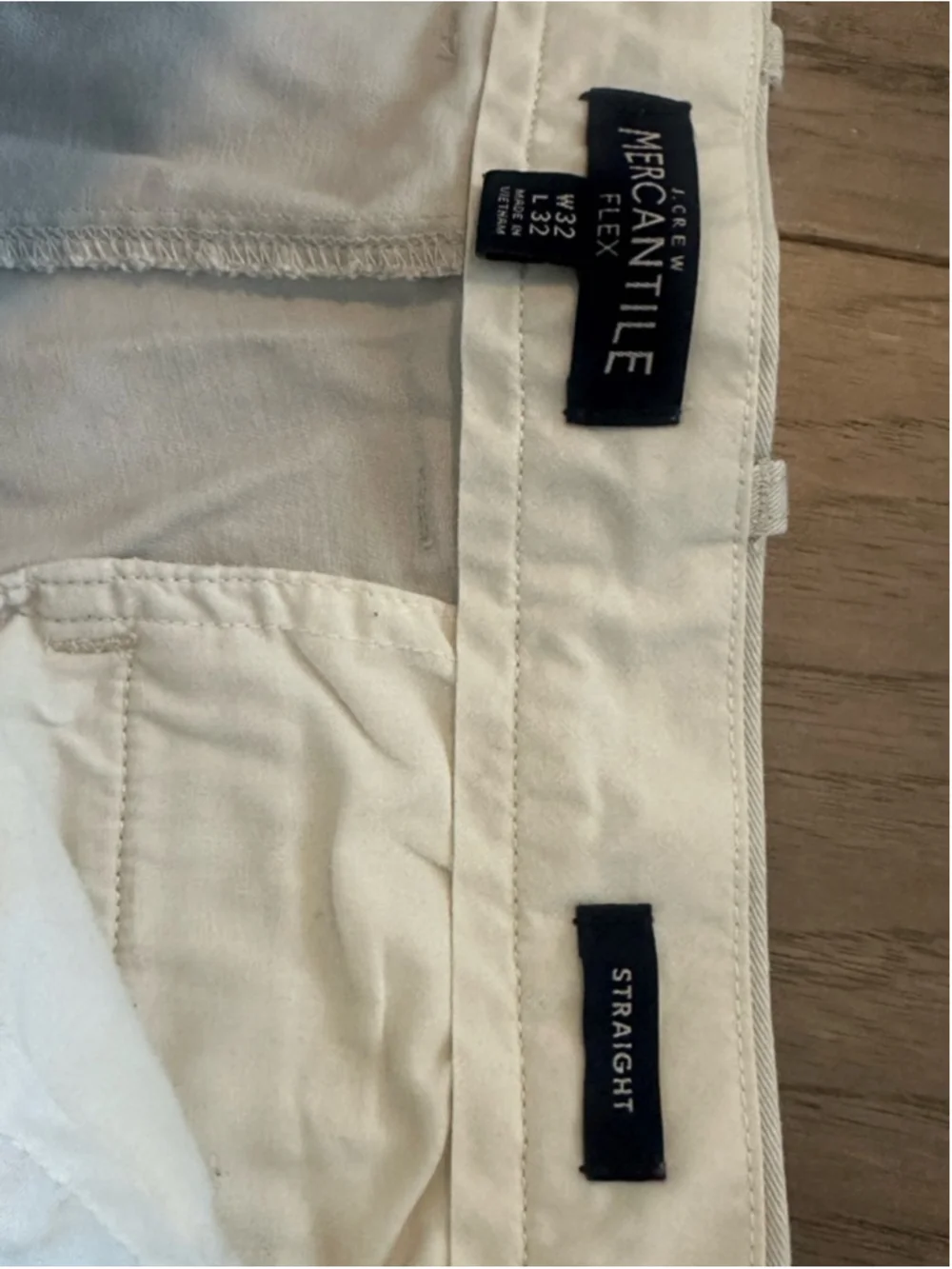 Men's J.Crew Mercantile Flex Straight Chinos/Khakis 32x32 Beige